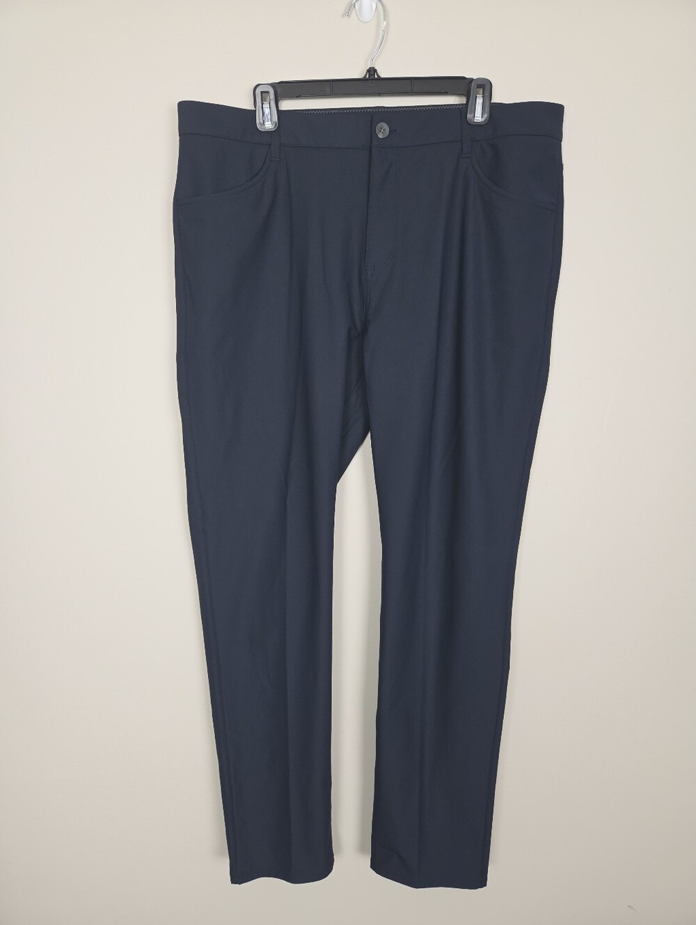 Vuori Meta Pant Mens 38 x 32 Blue Athletic Slim Fit Performance Golf Pants V430 - Picture 2 of 10